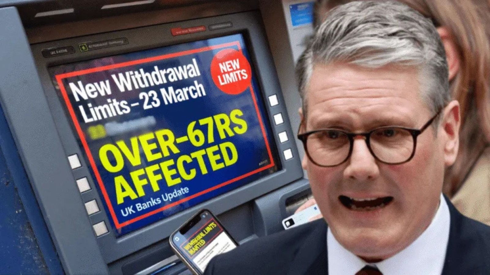 UK Banks Confirm New Withdrawal Limits for Over‑67s Starting 23 March
