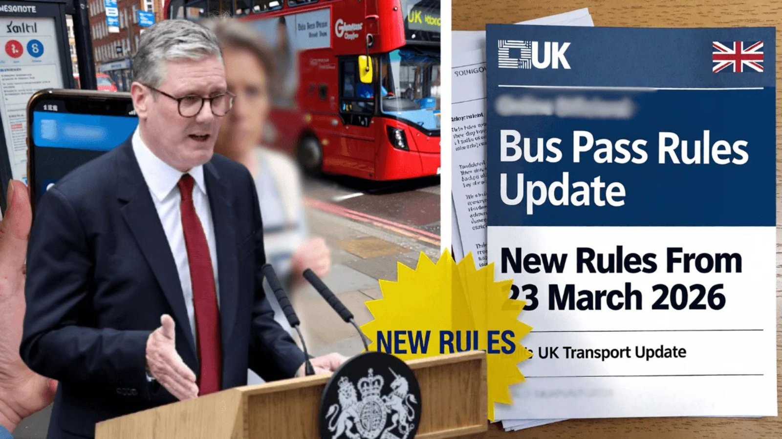 UK Govt Confirms Bus Pass Rule Changes From 23 March 2026